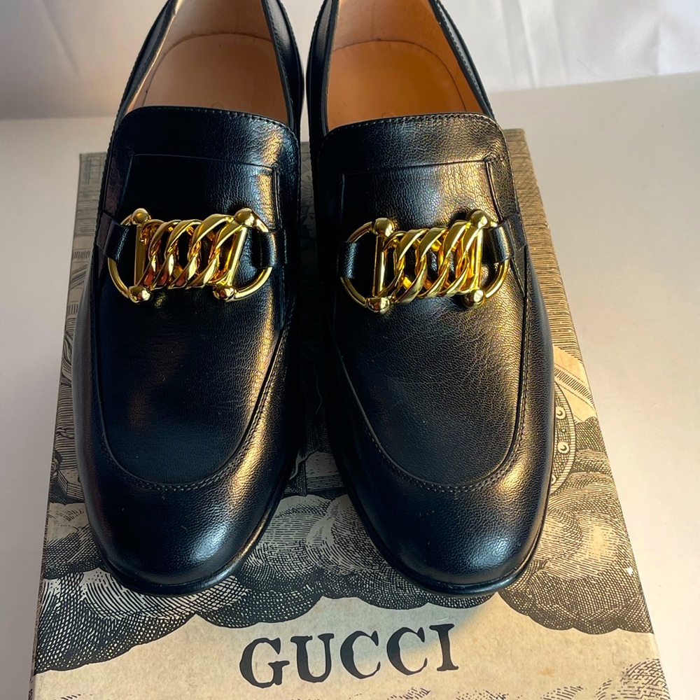 New Gucci Black Shoes